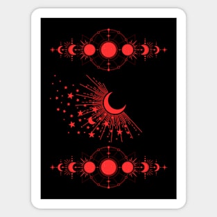 Moon Pattern 3.0 Sticker